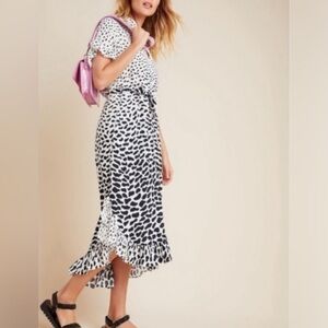 Corey Lynn Calter Monochrome Heart Pattern Blouse